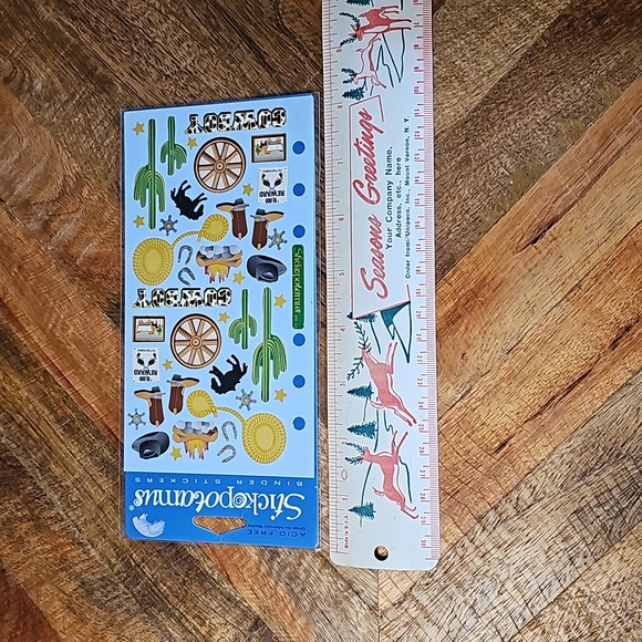 Stickopotamus Binder Sticker sheet Cowboy stickers sealed - Picture 7 of 7